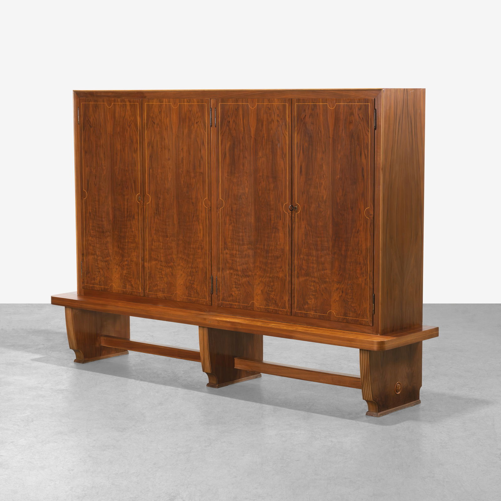 Deco Mahogany Cabinet (1 of 16)