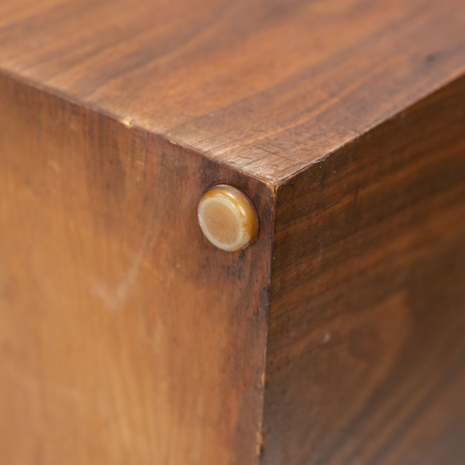Walnut Cube Table - 6