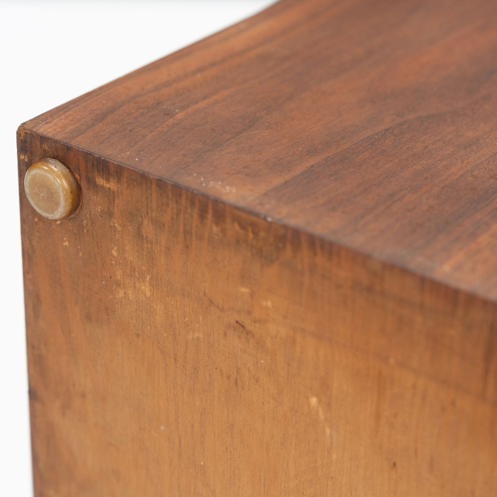 Walnut Cube Table - 7