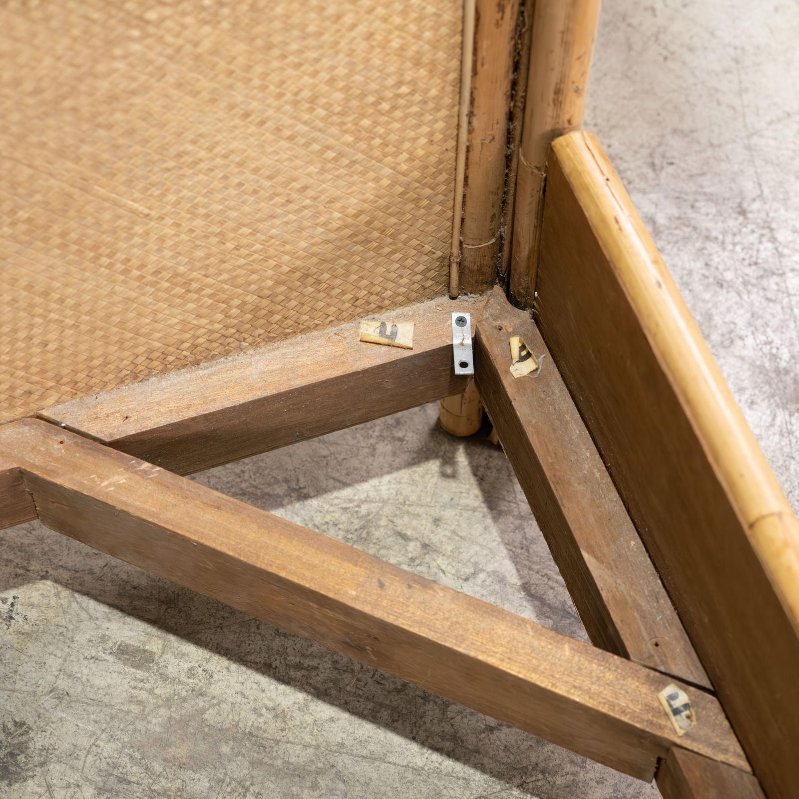 Rattan Canopy Bed - 4