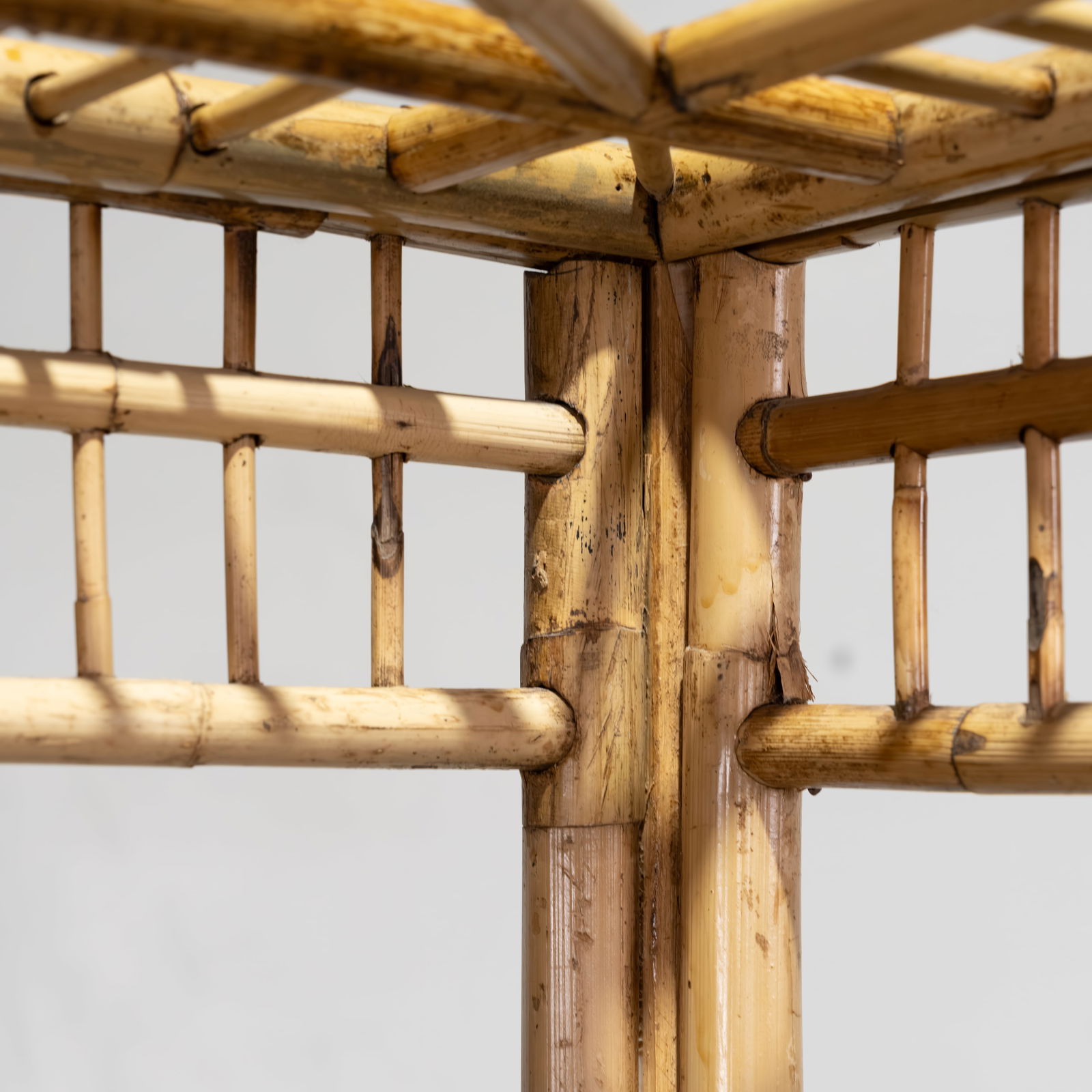 Rattan Canopy Bed - 5