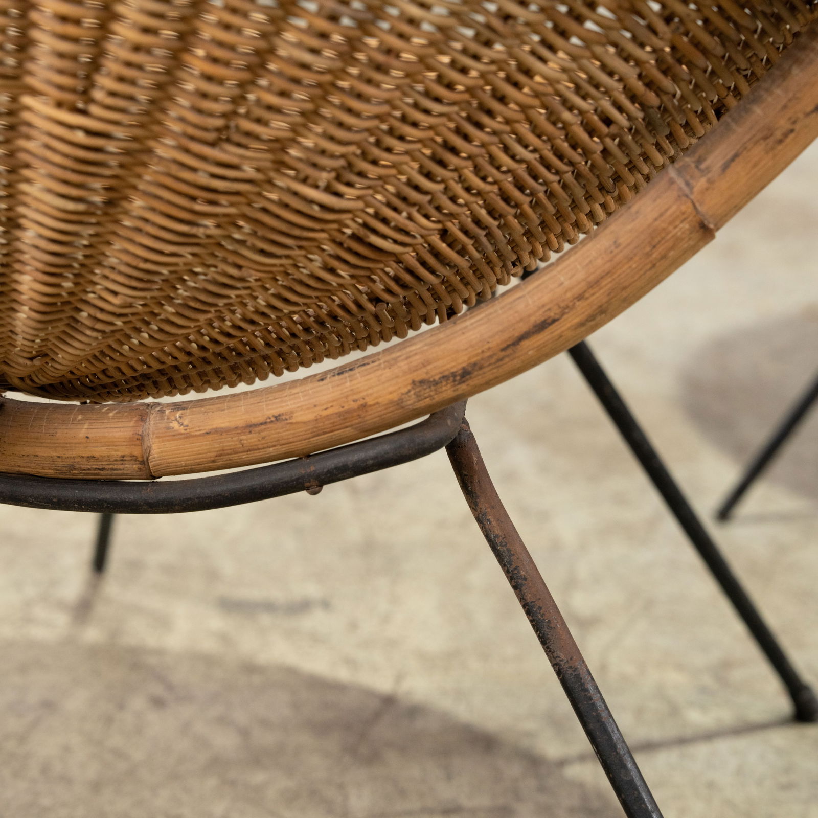 Wicker Hoop Chairs - 4