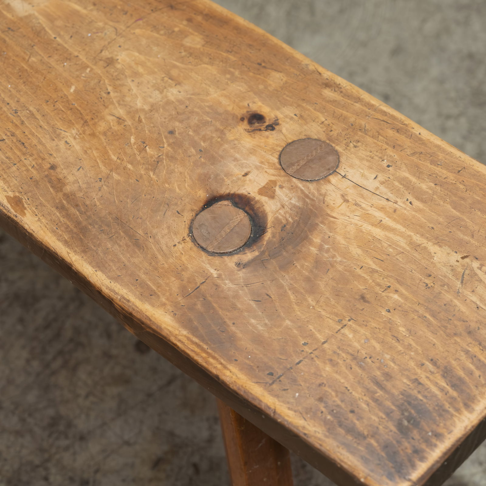 Primitive Pine Bench - 2