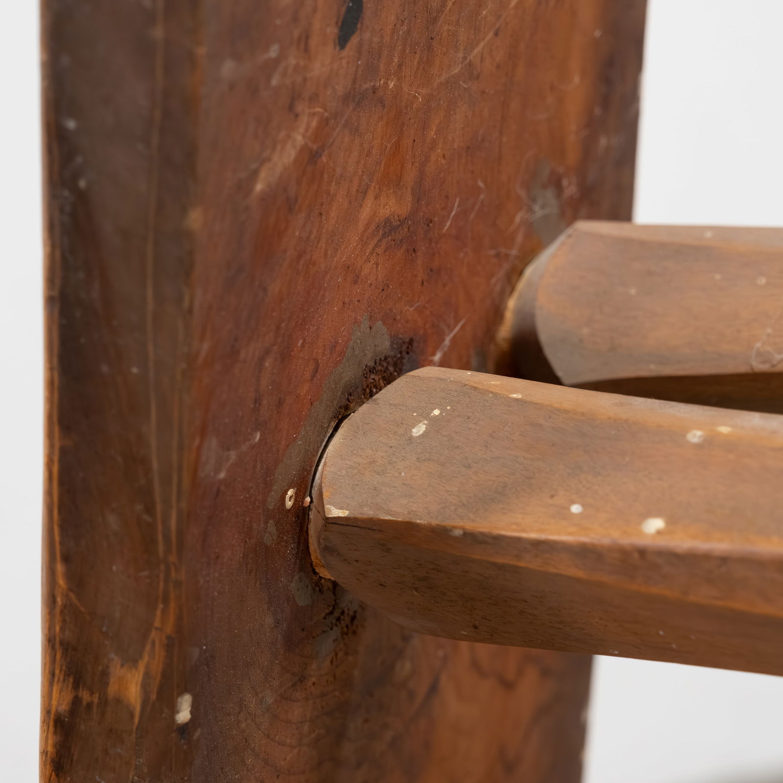 Primitive Pine Bench - 4