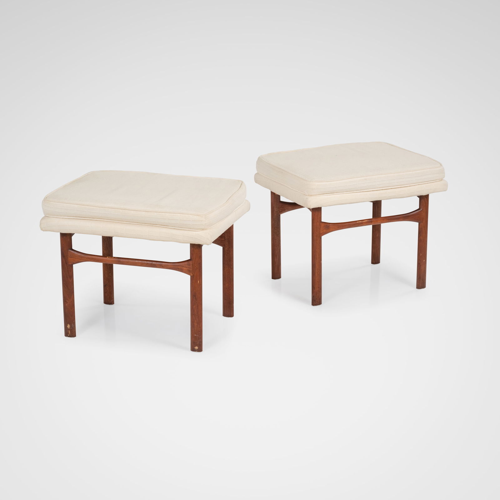 Danish Teak Stools (1 of 2)