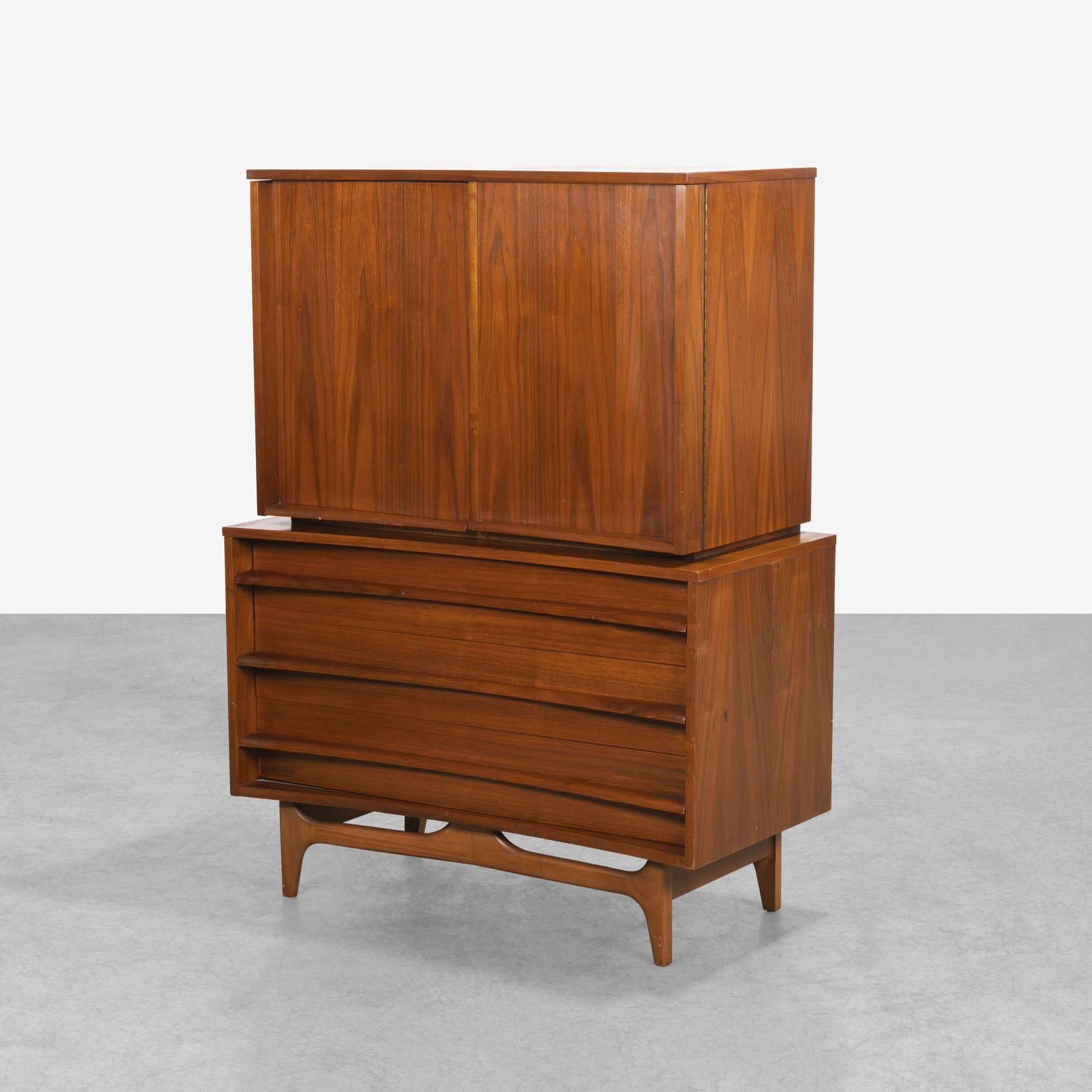 Walnut High Chest (1 of 7)