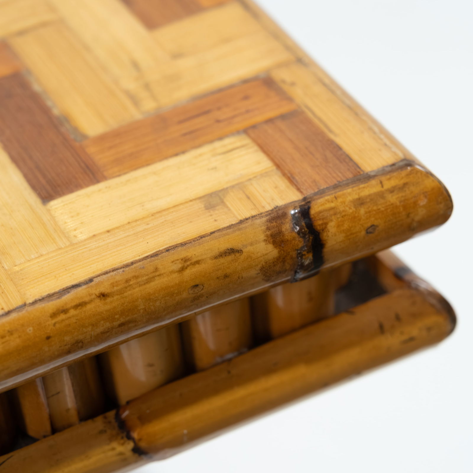 Rattan Lamp Table - 4