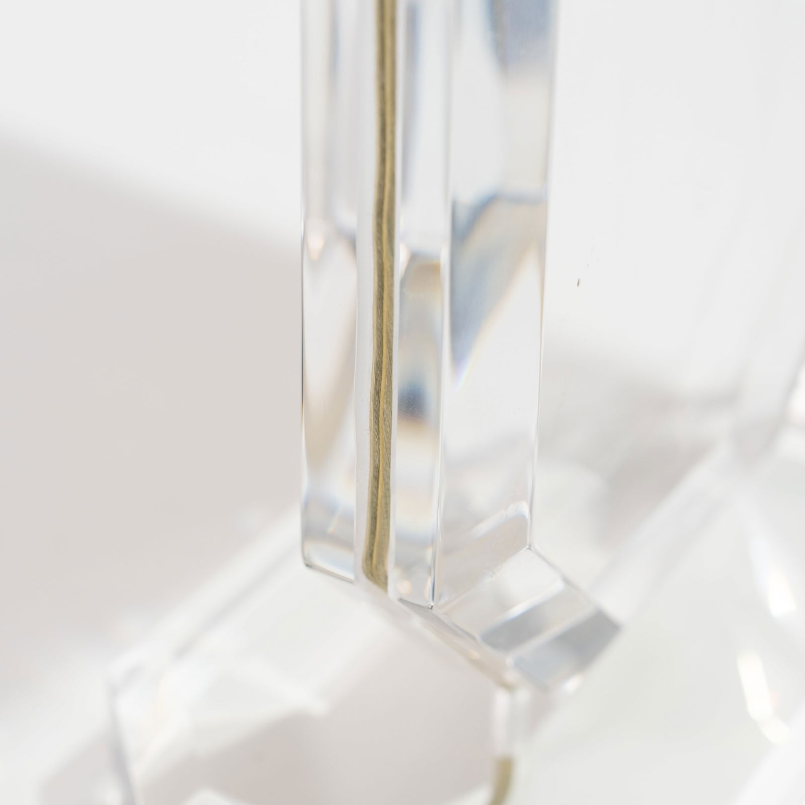 Lucite Lamp - 2