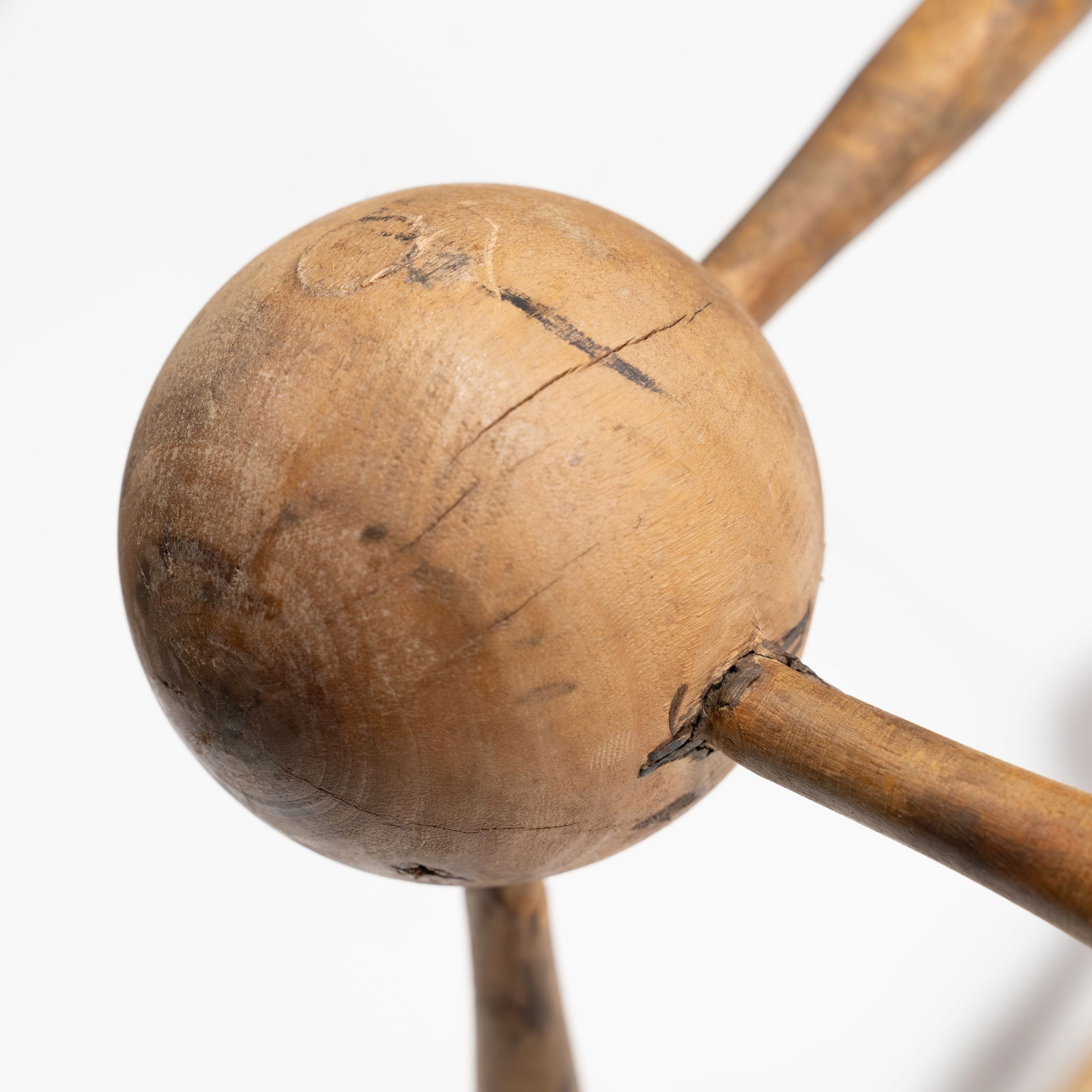 Wood Cube Side Table - 2