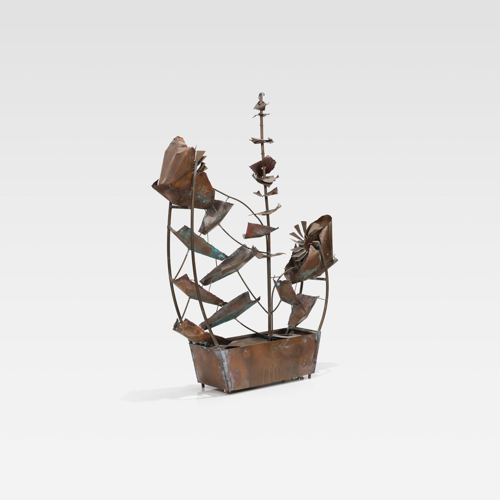 Copper Fountain Sculpture (1 of 7)