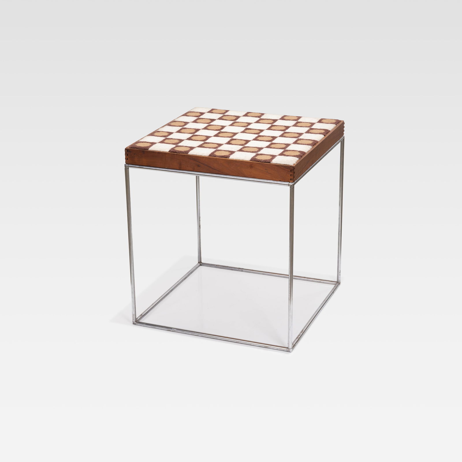 Poul Cadovius - Abstracta Chess Table: A vintage 'Abstracta' chess board by Poul Cadovius. All measurements are in inches. Height x Width x Depth