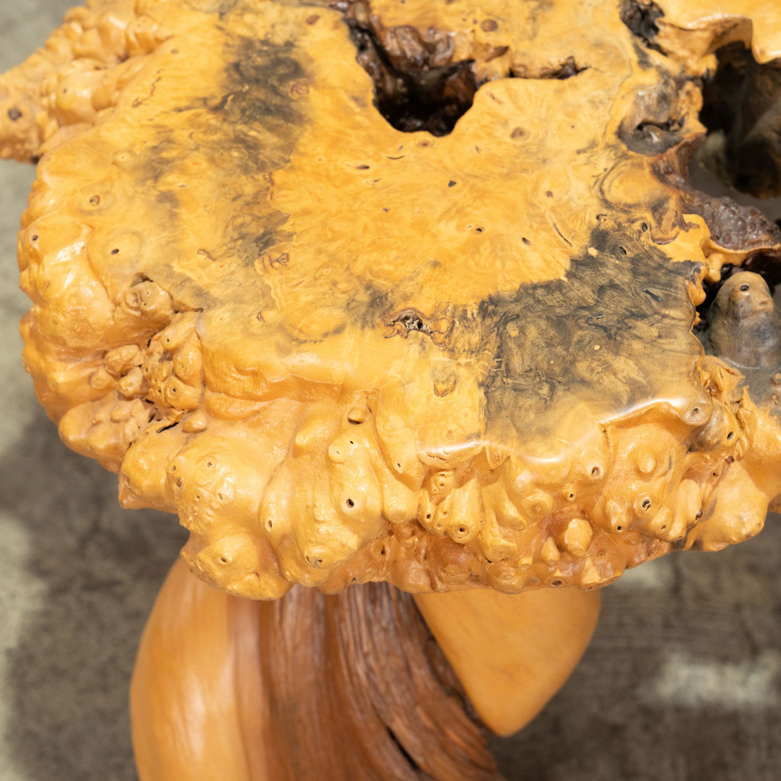 Burl Table - 2