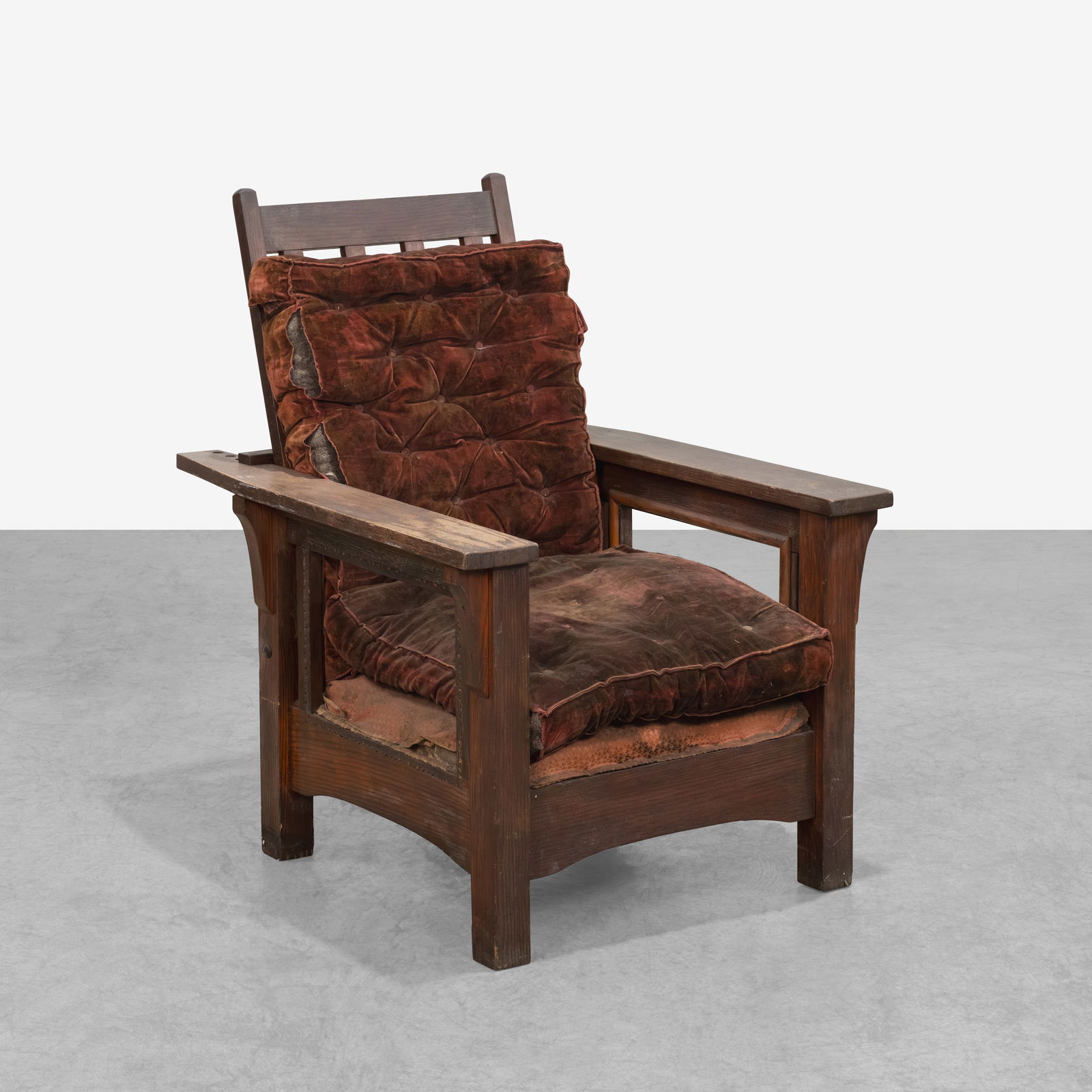 Mission Oak Lounge Chair (1 of 12)