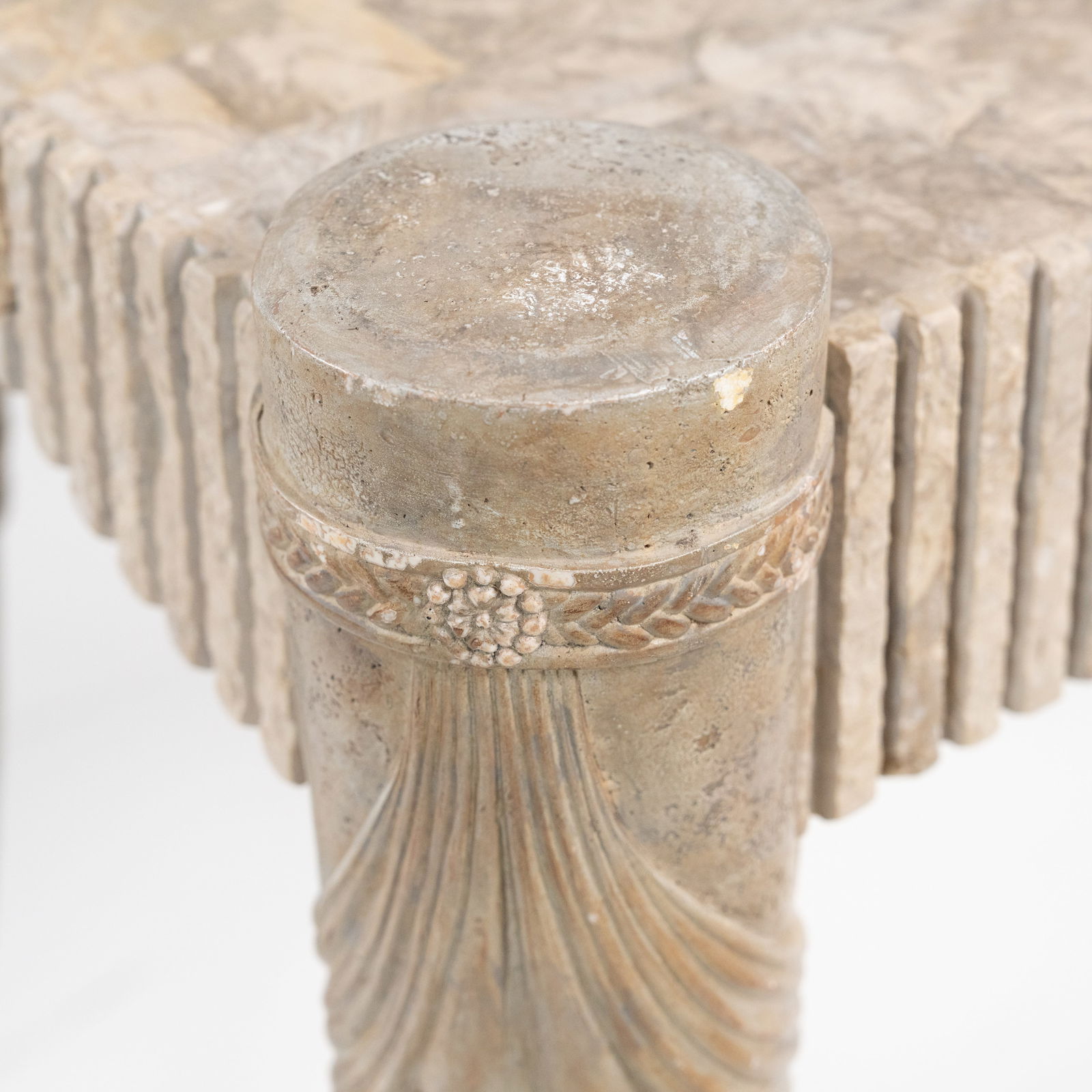 Tessellated Stone Console - 2