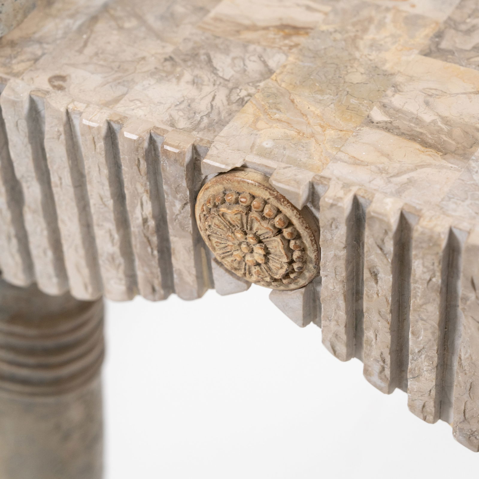 Tessellated Stone Console - 3