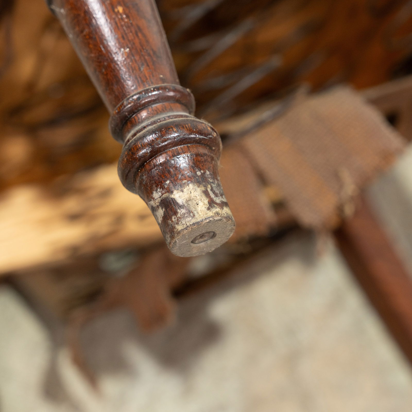 Gothic Oak High Back Chair - 8