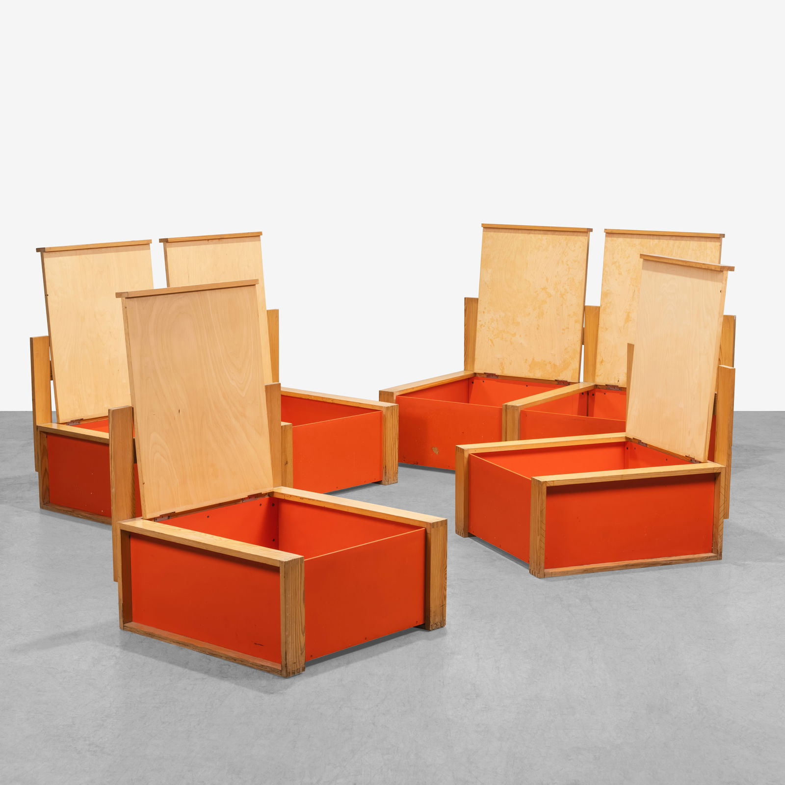 Scandinavian Pine Seating Group - 3