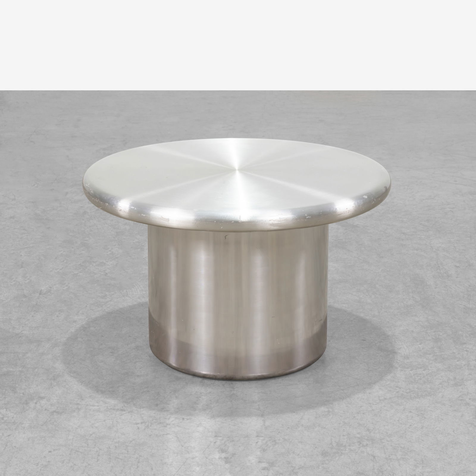 Spun Aluminum Table (1 of 5)
