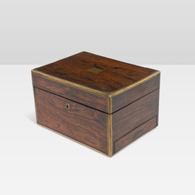 Rosewood Campaign Jewelry Box
