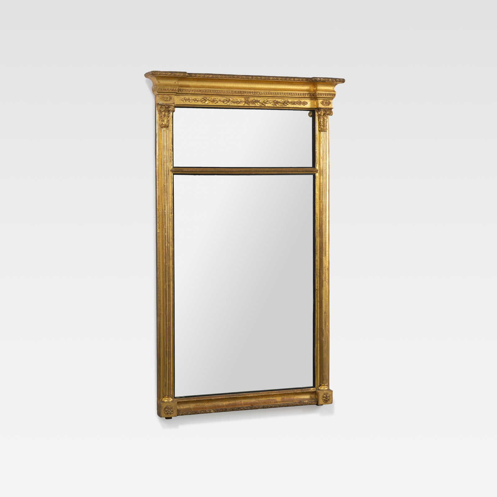 Antique Giltwood Pier Mirror (1 of 8)