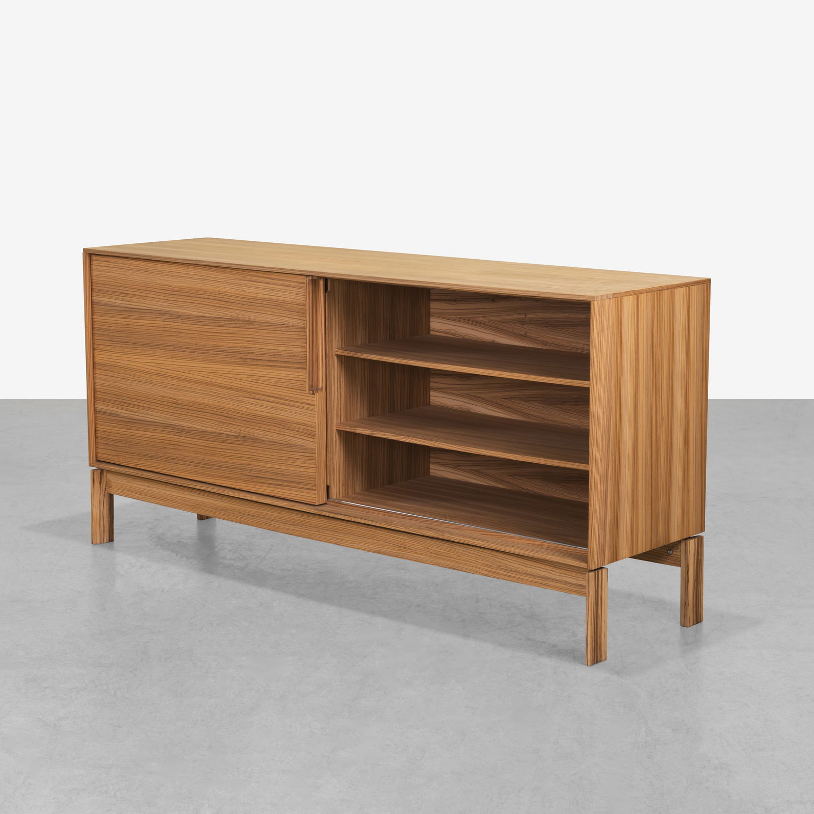 Zebrawood Credenza (1 of 7)