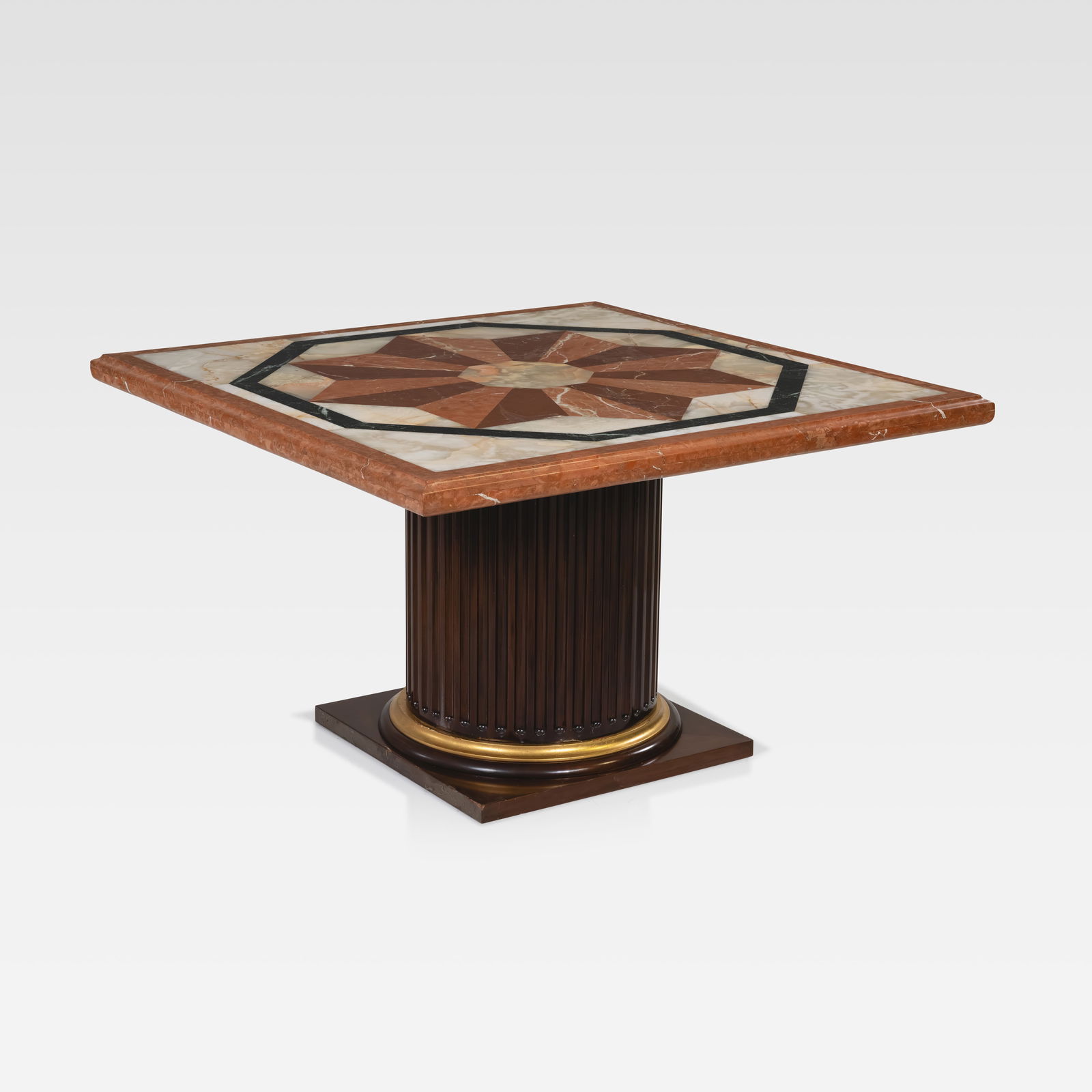 Italian Marble Pedestal Table (1 of 8)
