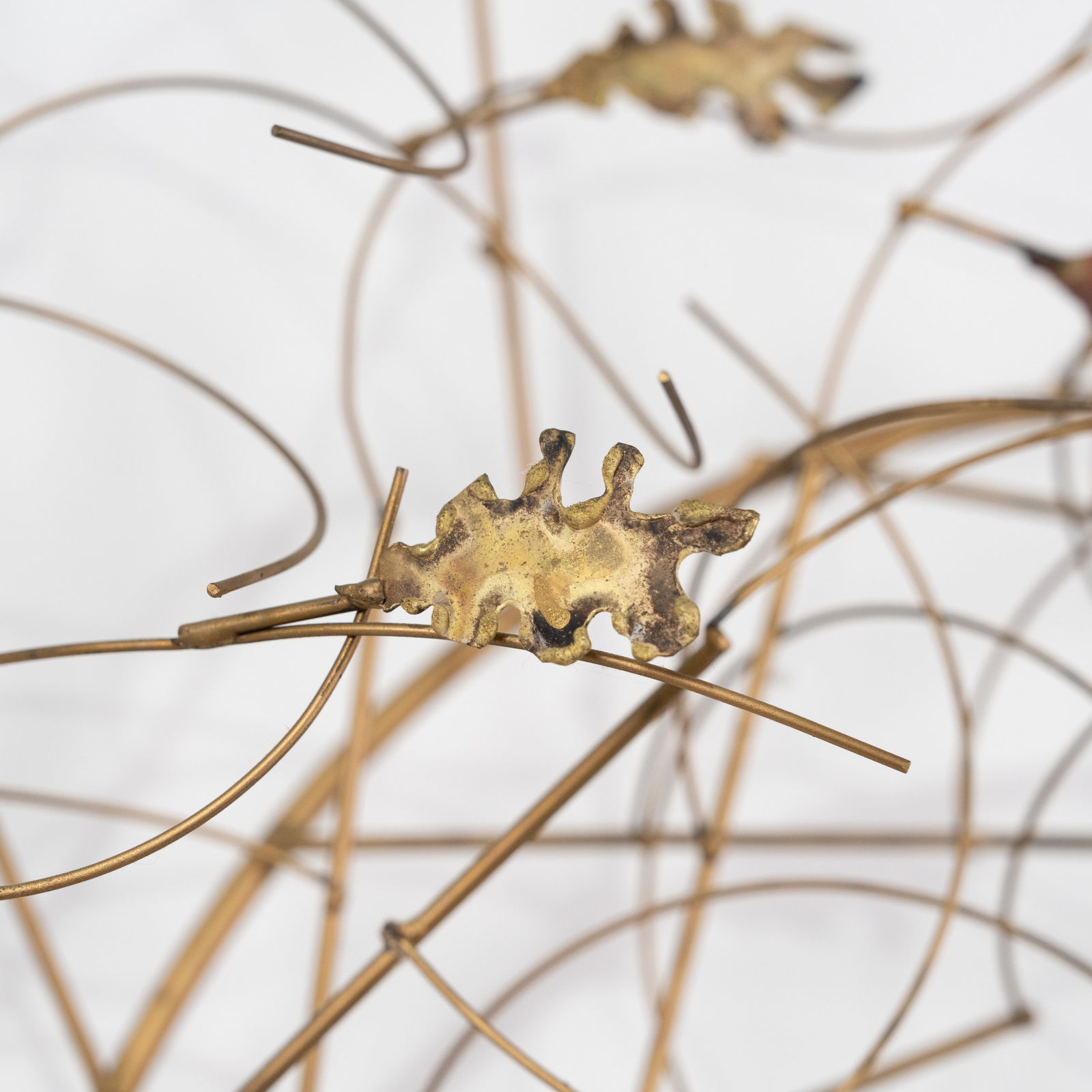 Mixed Metal Wall Sculpture - 2