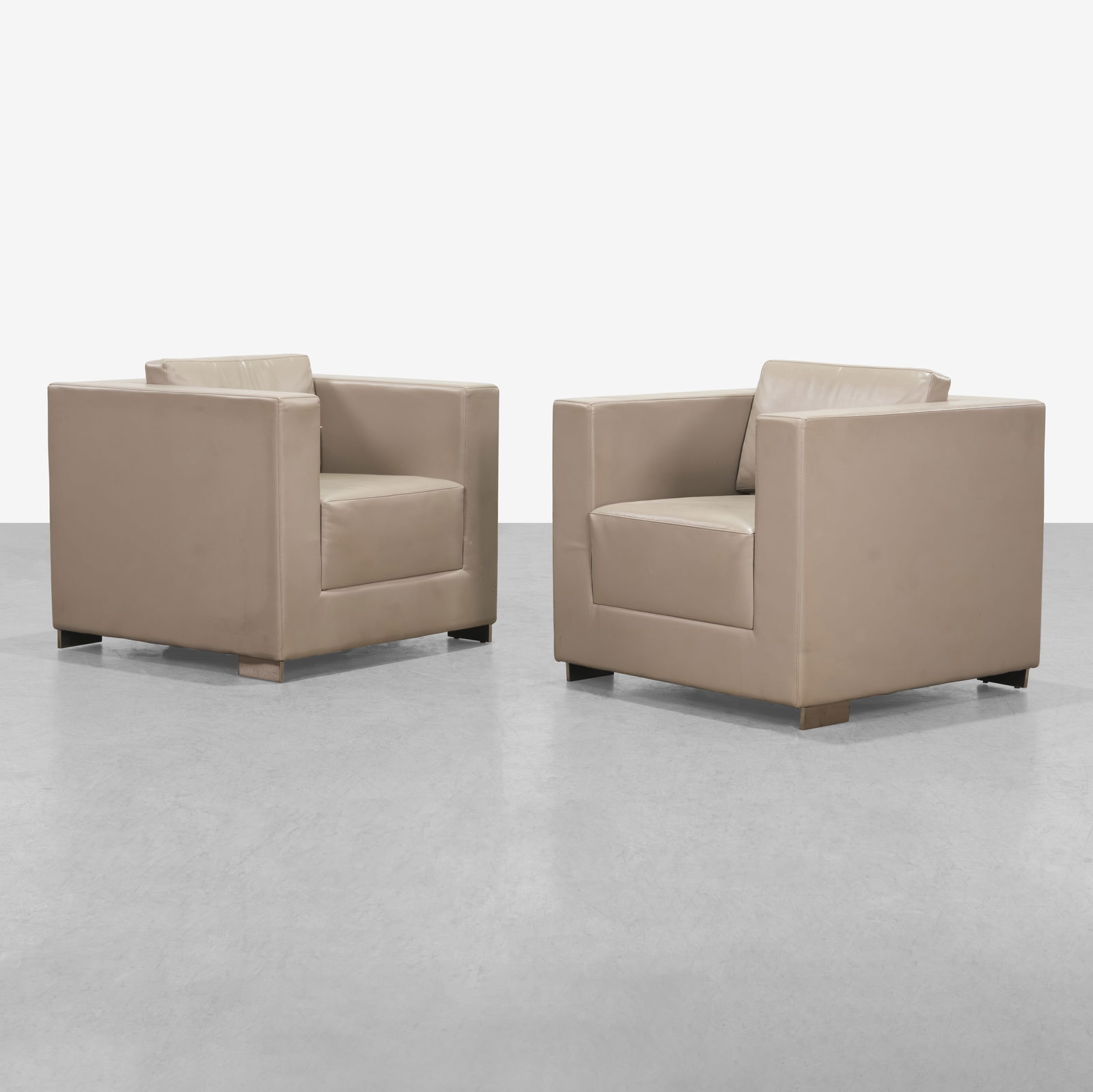 Bernhardt - Leather Club Chairs (1 of 7)