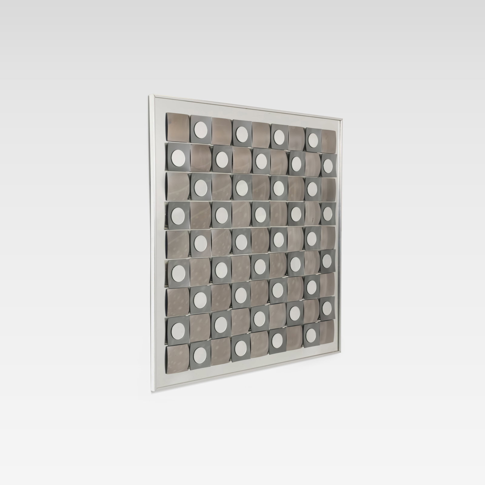 Hal Bienenfeld - Mirror: A geometric mirror by Hal Bienenfeld.