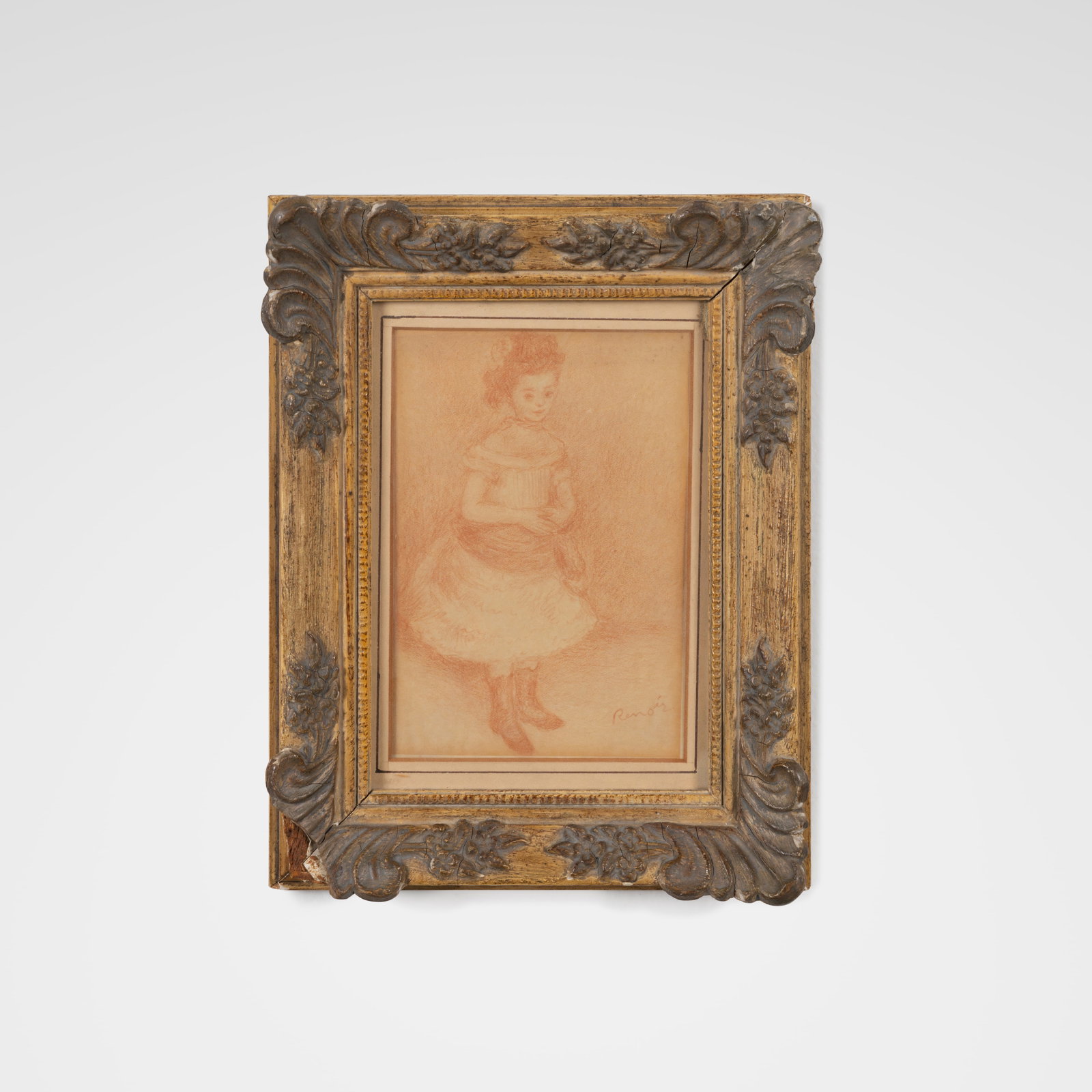 Pierre Auguste Renoir (Attr.) - Drawing of a Child (1 of 8)