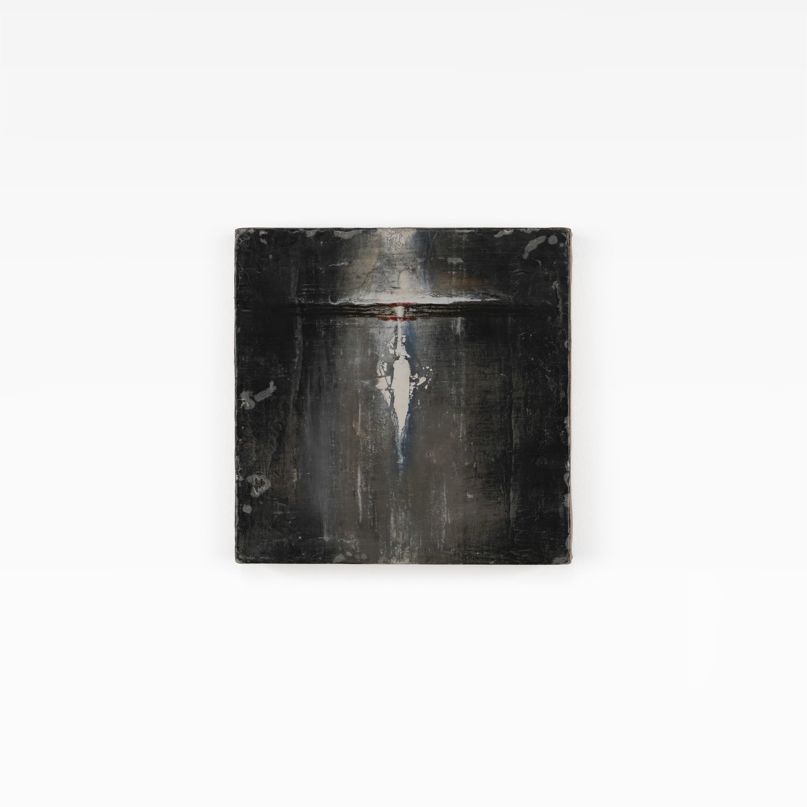 Hiro Yokose - Painting: An oil and wax / encaustic on canvas by Hiro Yokose. Signed and dated 'HY94-197' and features Stephen Haller Gallery stamp, all verso. All measurements are in inches. Height x Width x Depth