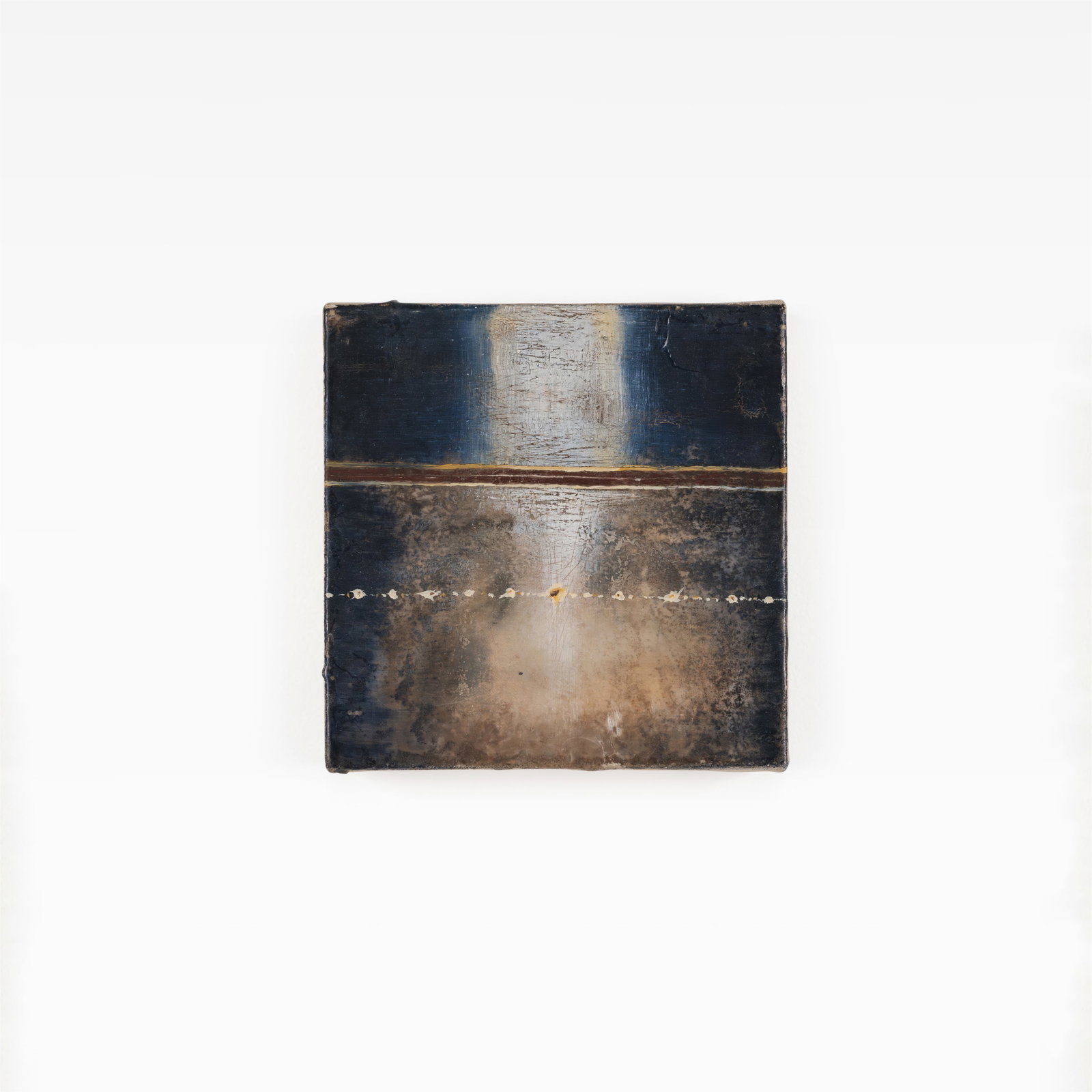 Hiro Yokose - Painting: An oil and wax / encaustic on canvas by Hiro Yokose. Signed and dated 'HY94-336' and features Stephen Haller Gallery stamp, all verso. All measurements are in inches. Height x Width x Depth
