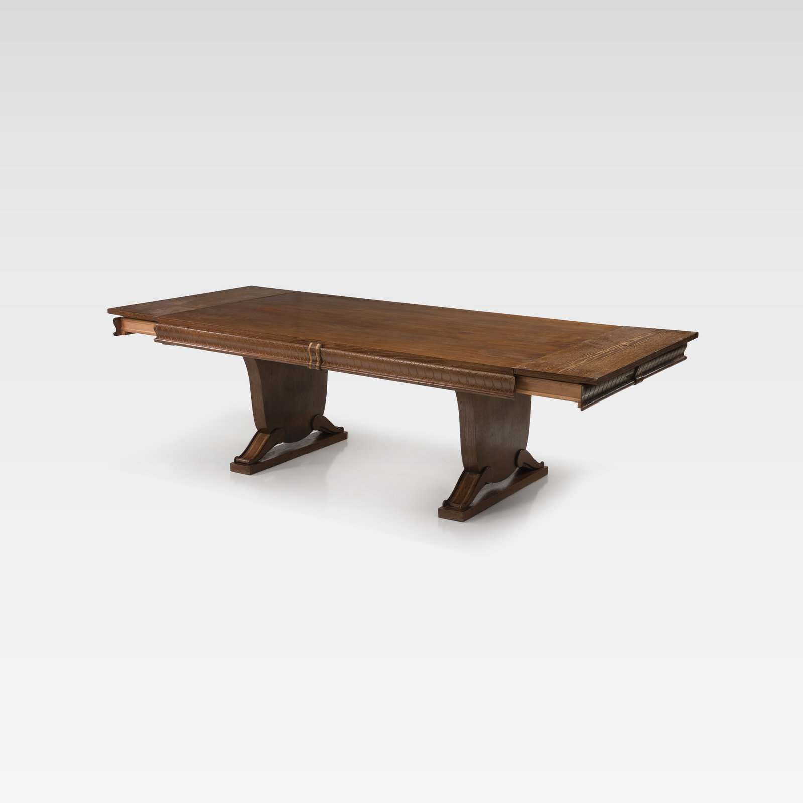 French Oak Dining Table - 2
