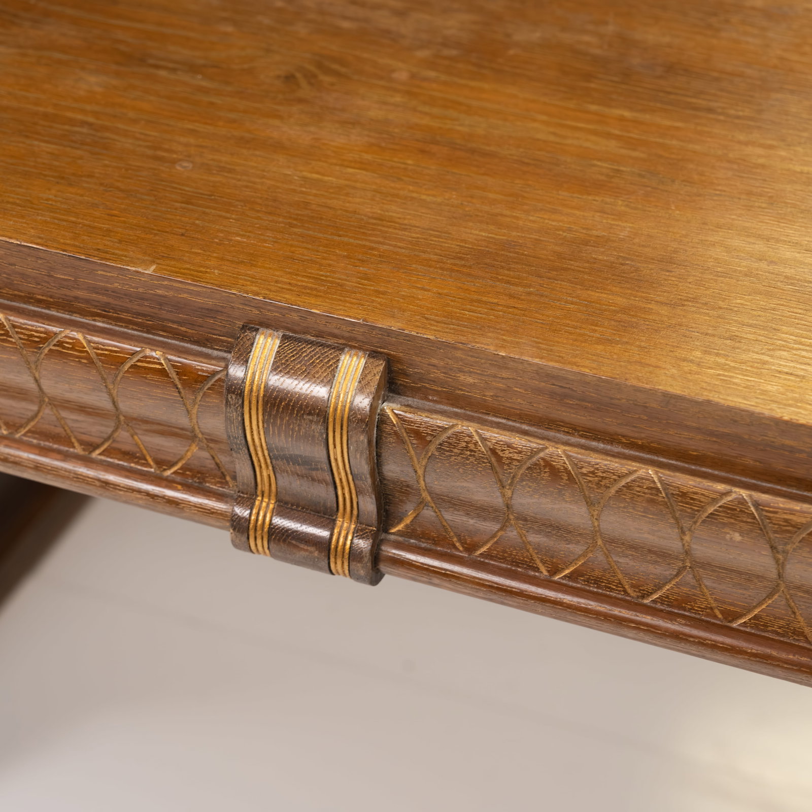French Oak Dining Table - 4