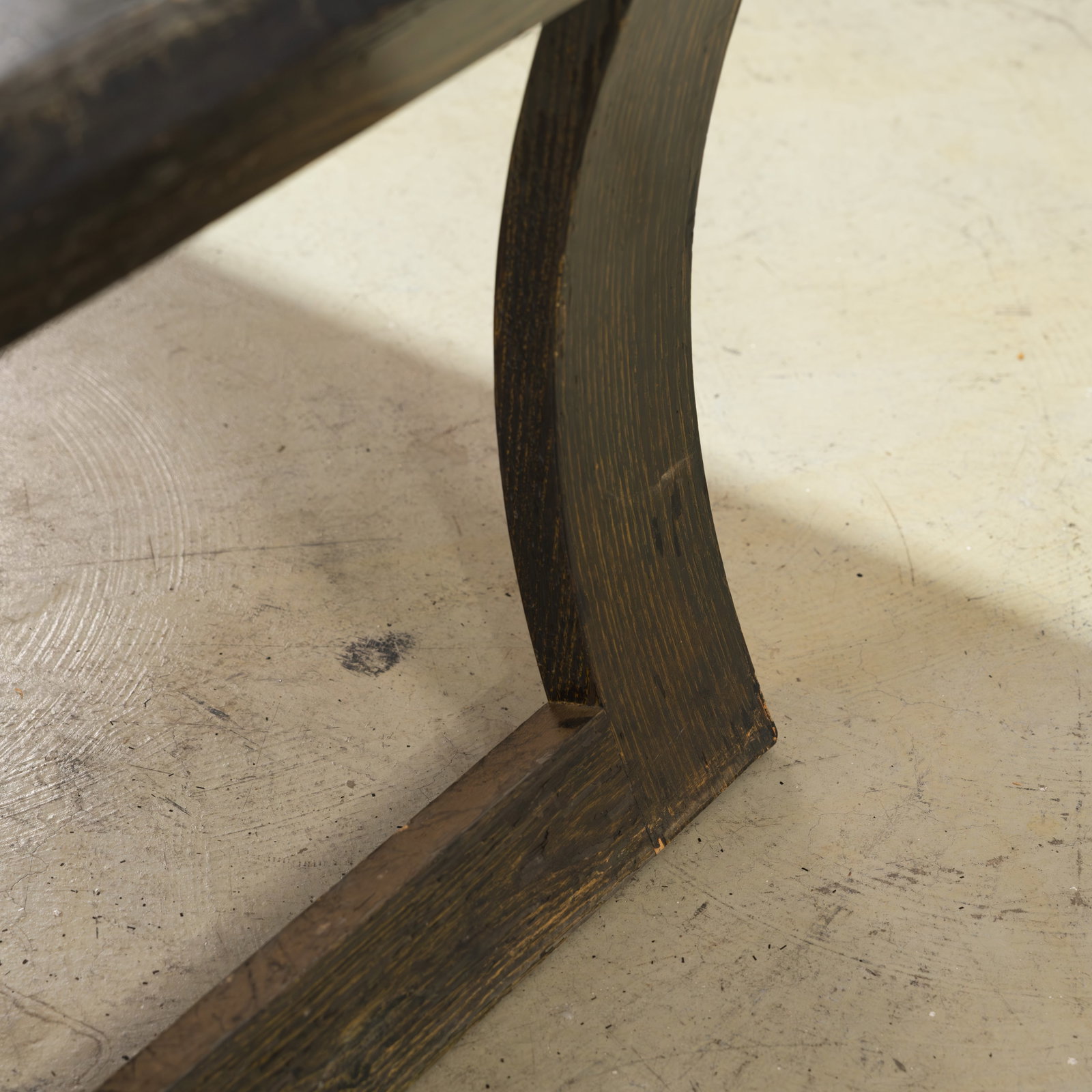 Convertible Oak Coffee Table - 10
