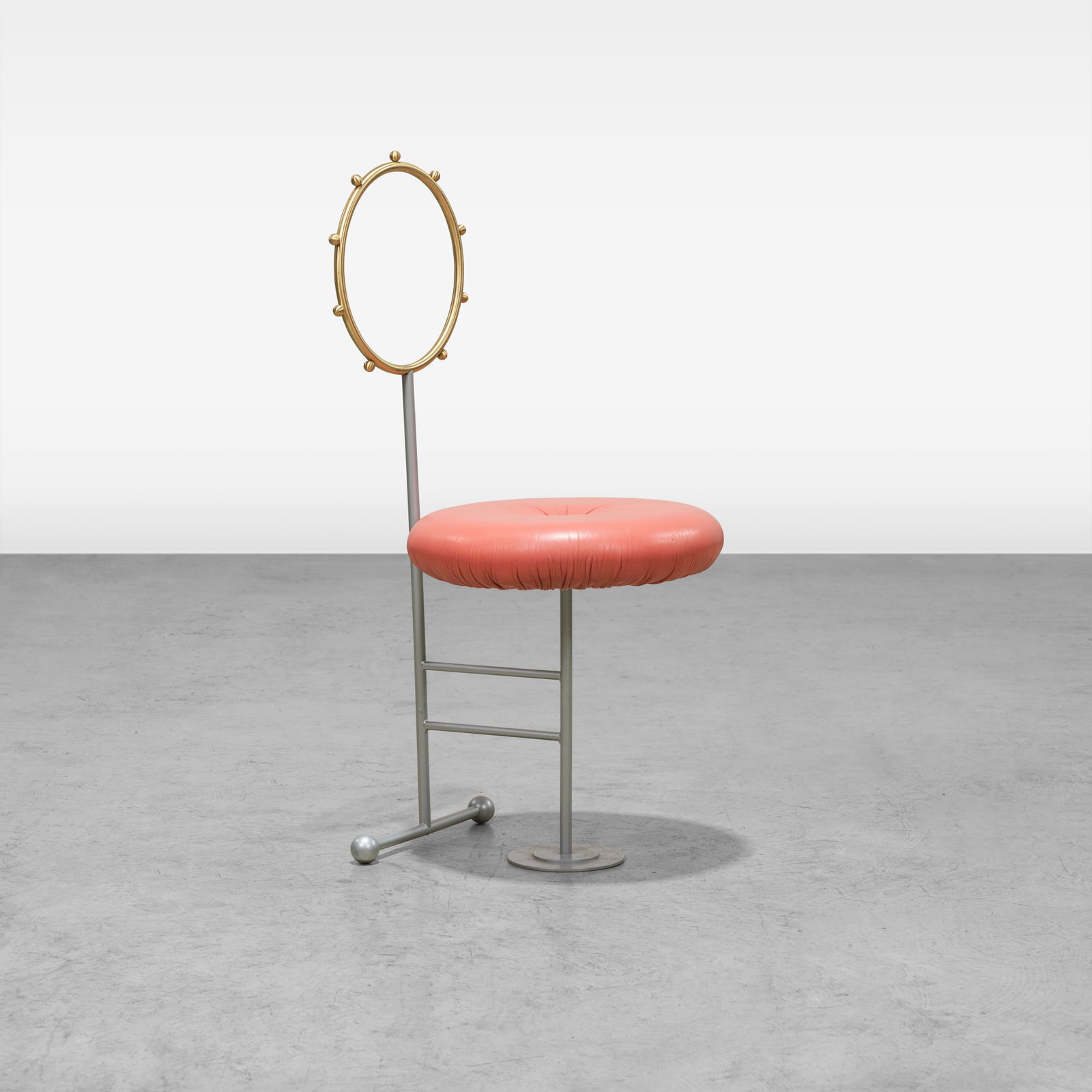 Luigi Serafini - Chair: A 'Santa' chair by Luigi Serafini for Sawaya & Moroni, Italy. All measurements are in inches. Height x Width x Depth