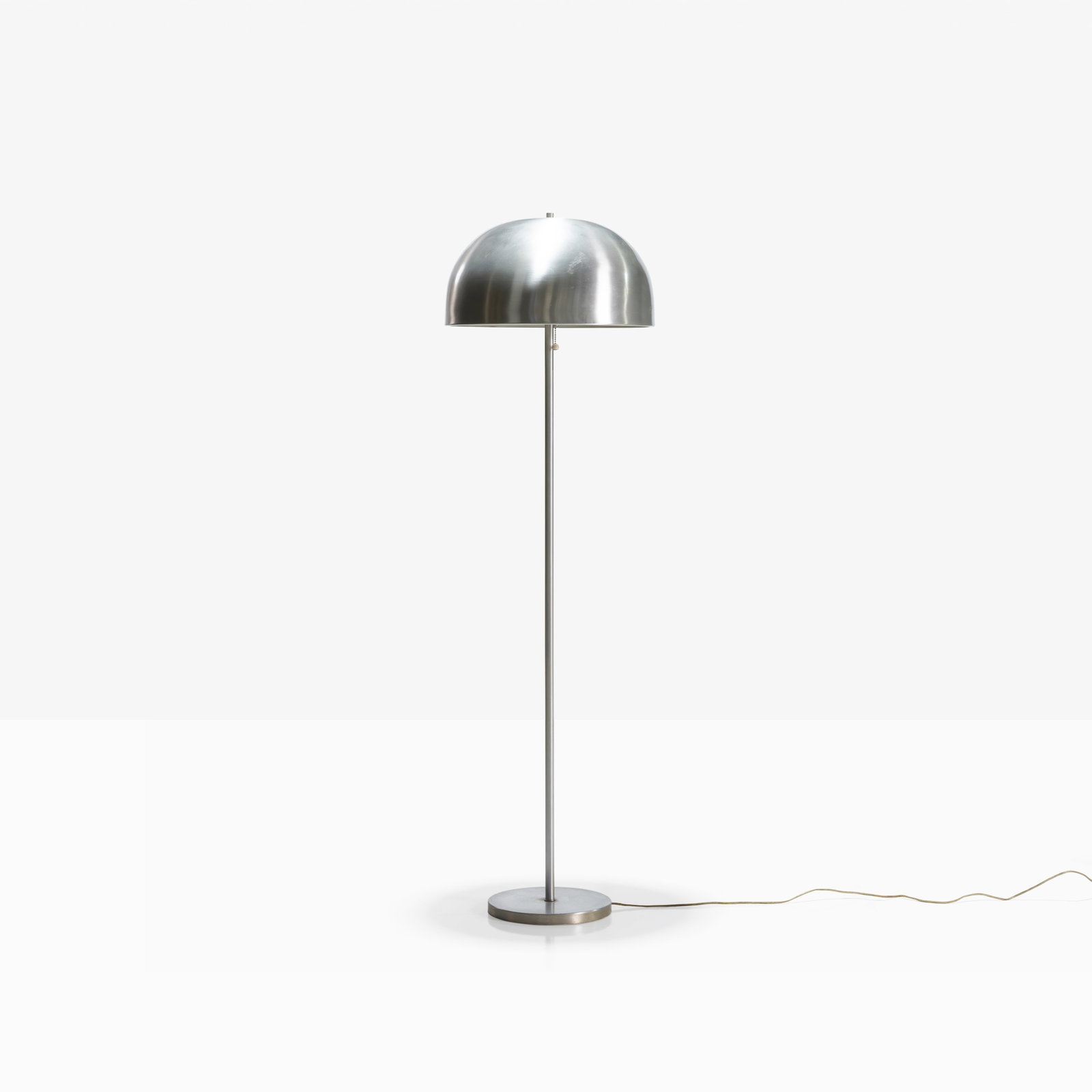 Laurel Lamp Company Floor Lamp: An aluminum floor lamp by Laurel Lamp Company. All measurements are in inches. Height x Width x Depth