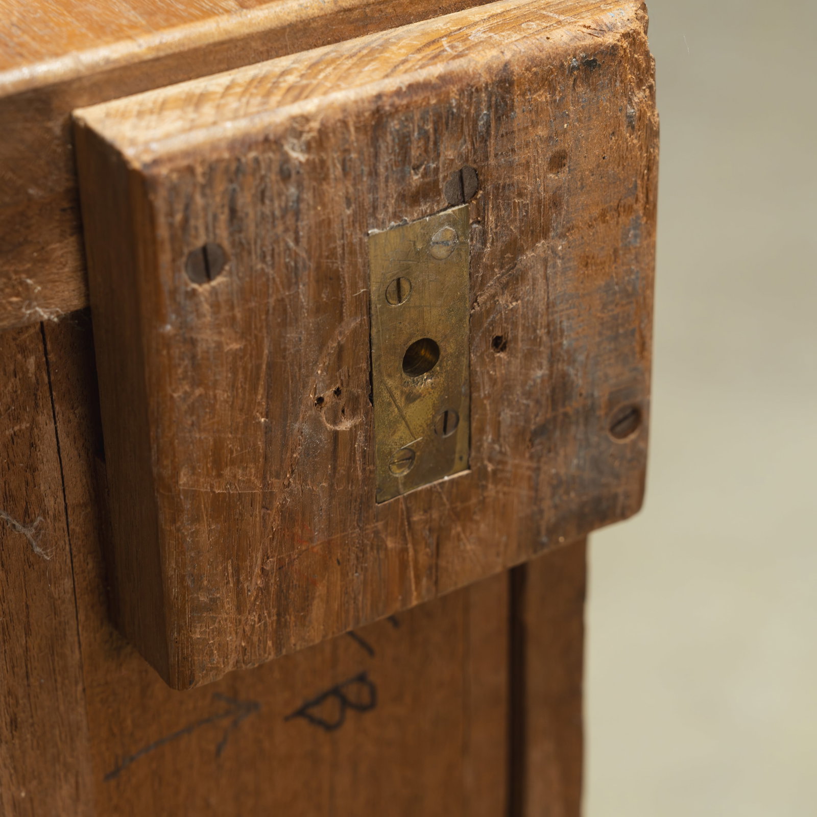 Teak High Chest - 15