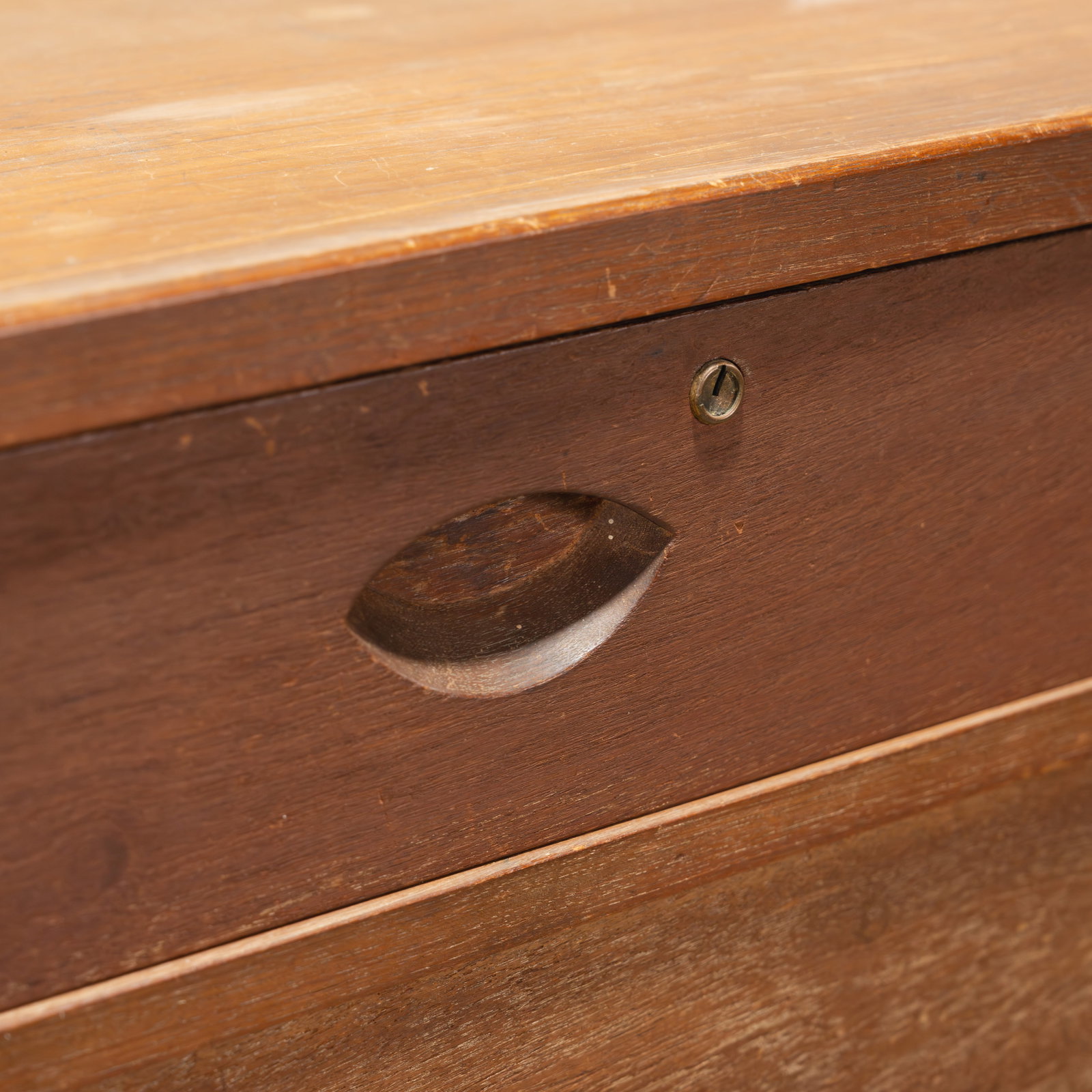 Teak High Chest - 2