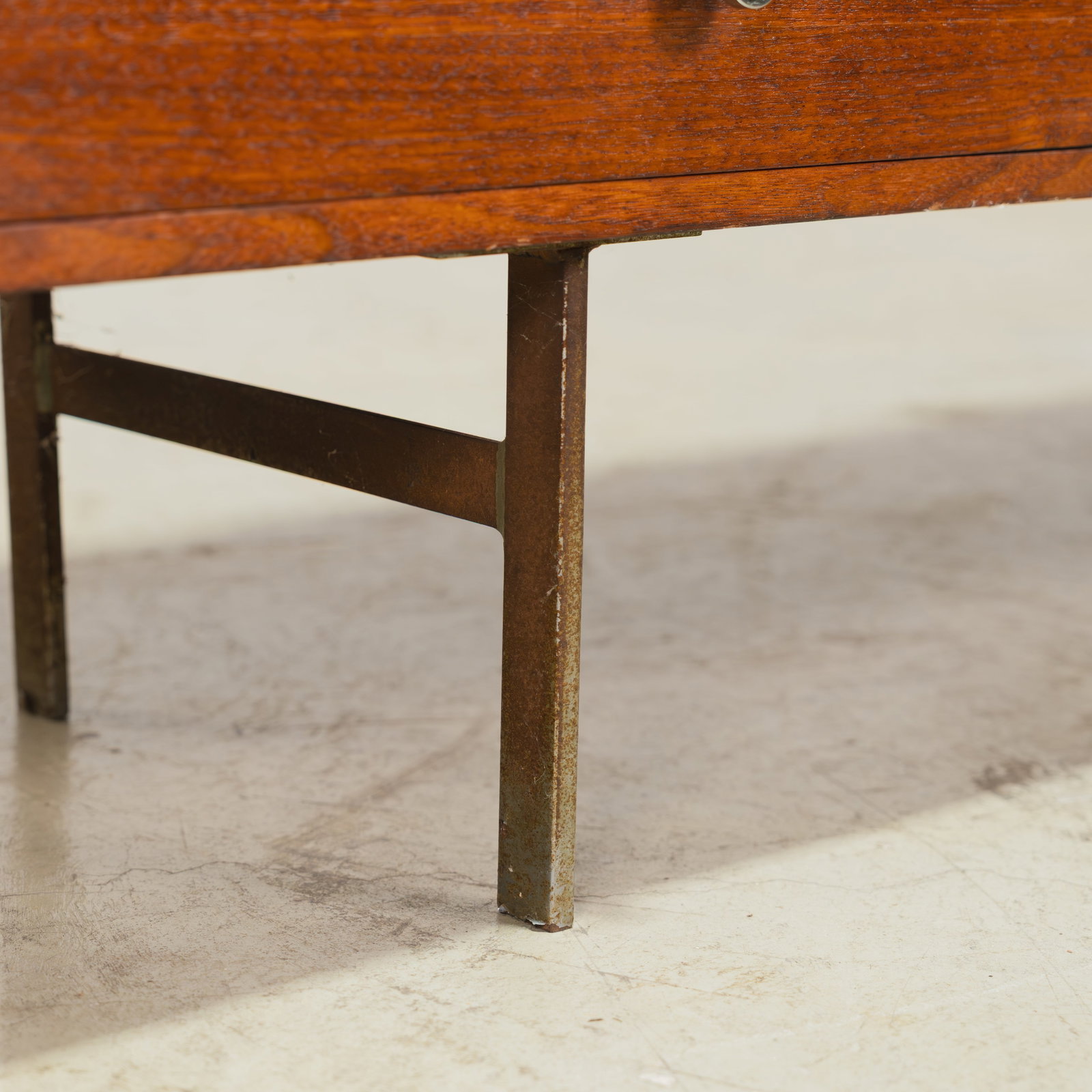Walnut Credenza - 5