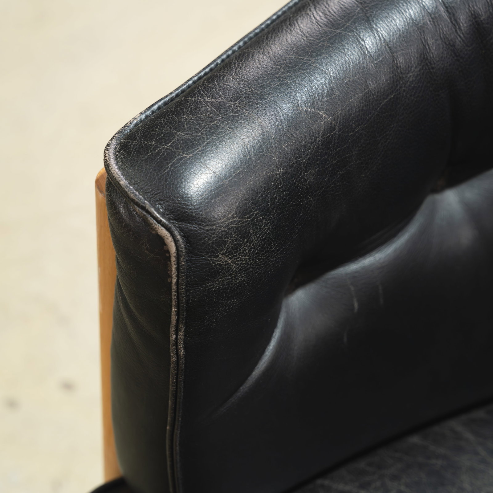 Danish Leather Sofa - 10