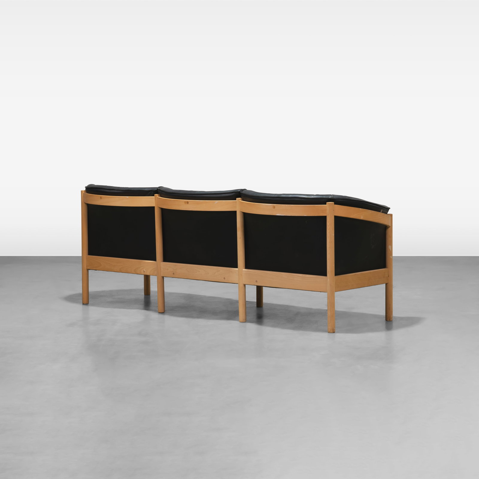 Danish Leather Sofa - 2