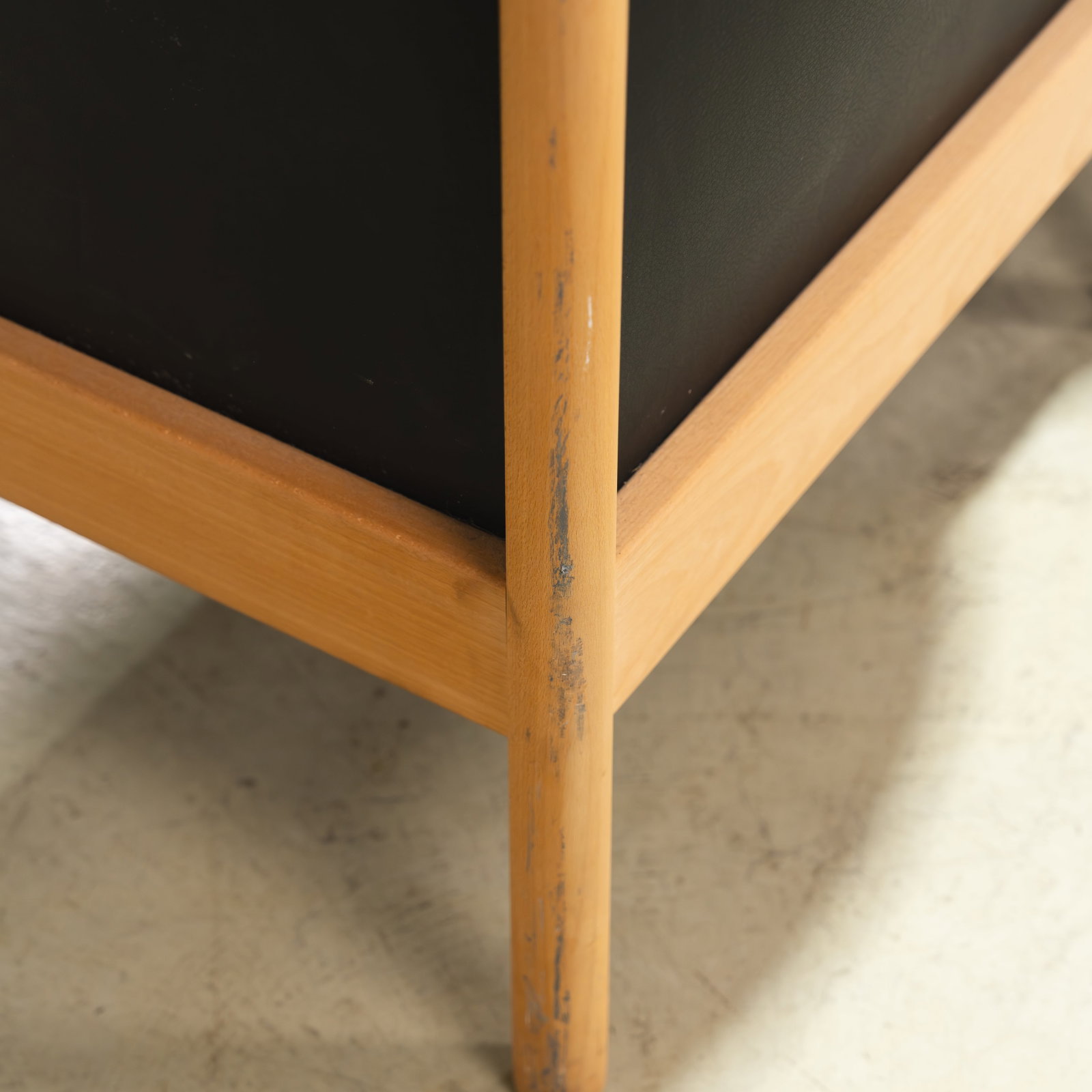 Danish Leather Sofa - 7