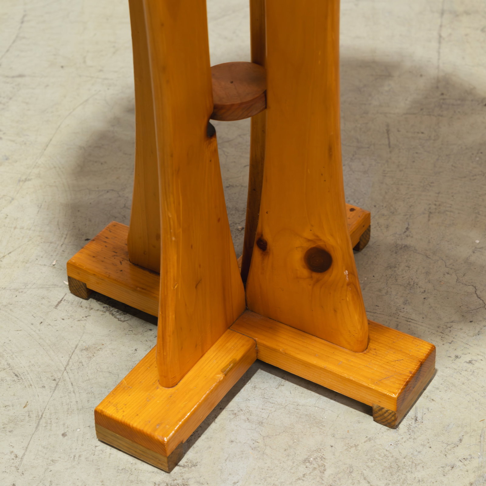 Pine Pedestal Tables - 5