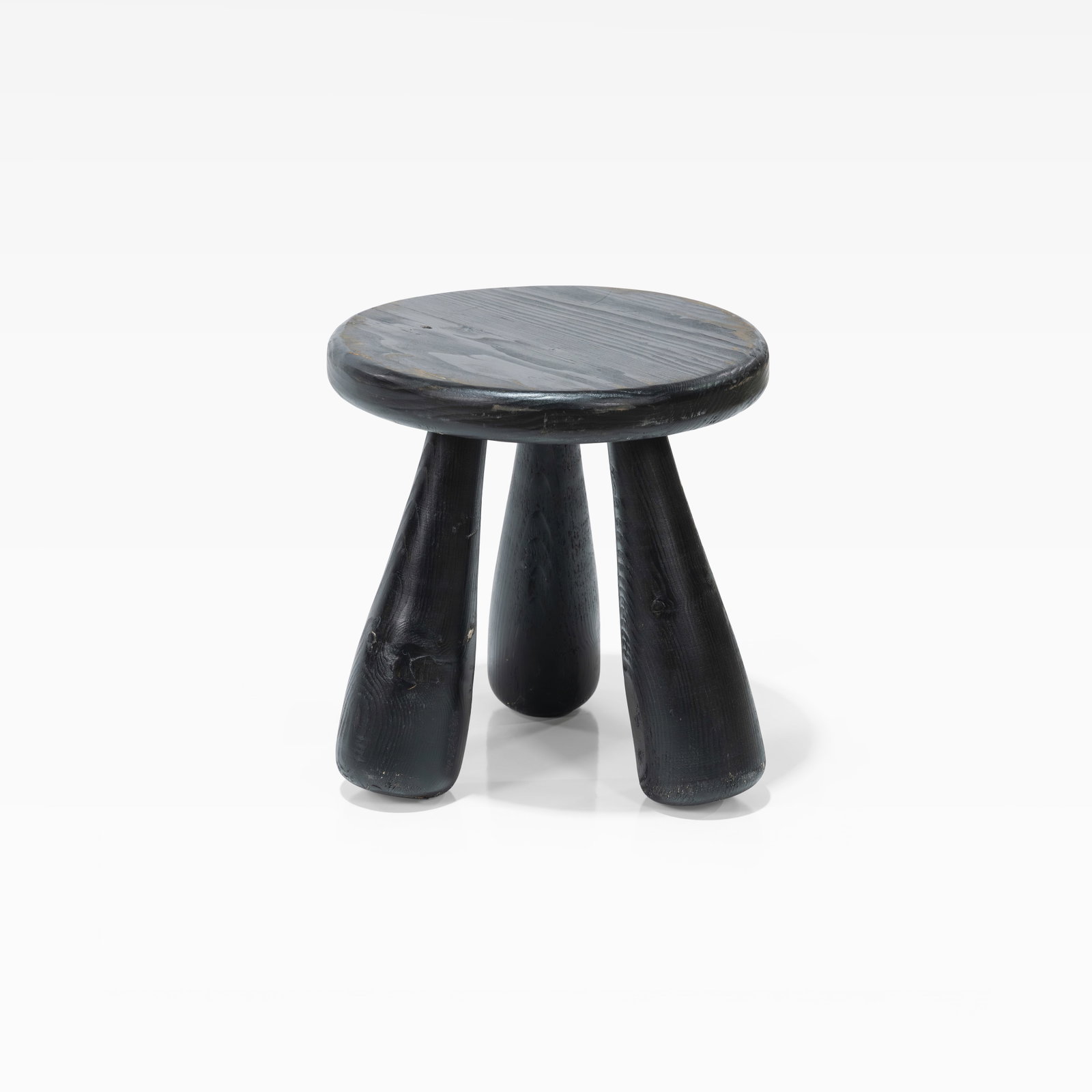 Ingvar Hildingsson (After) - Milking Stool: A pine stool in the manner of Ingvar Hildingsson. All measurements are in inches. Height x Width x Depth