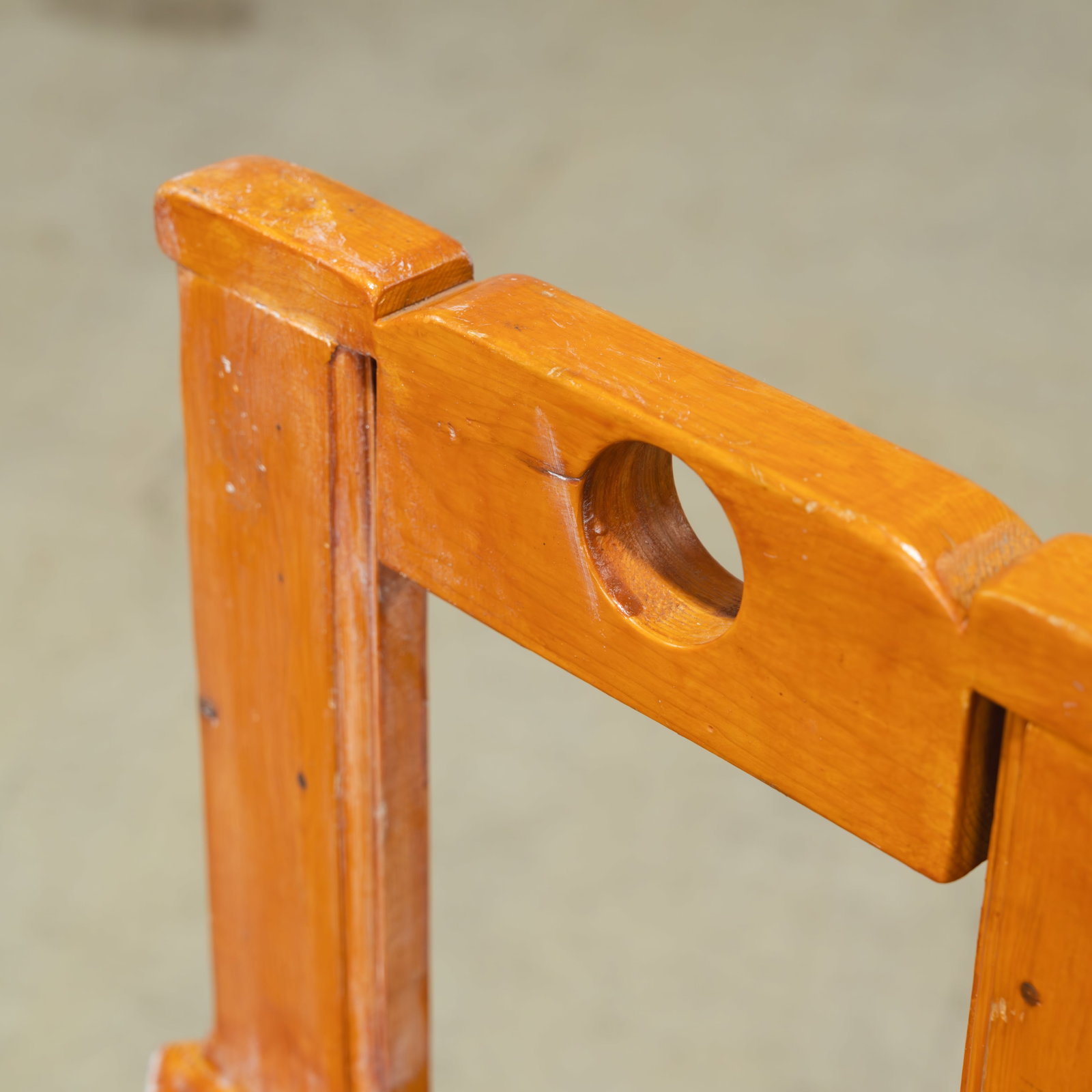 Primitive Pine Chair - 3