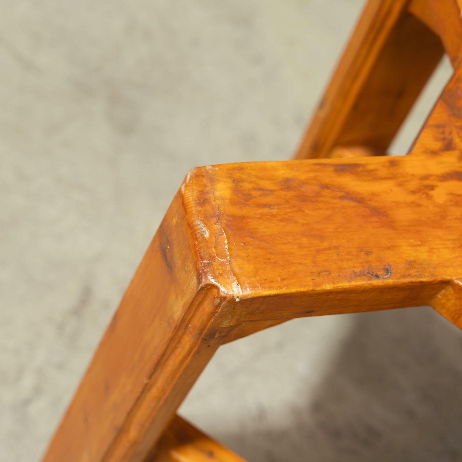 Primitive Pine Chair - 4