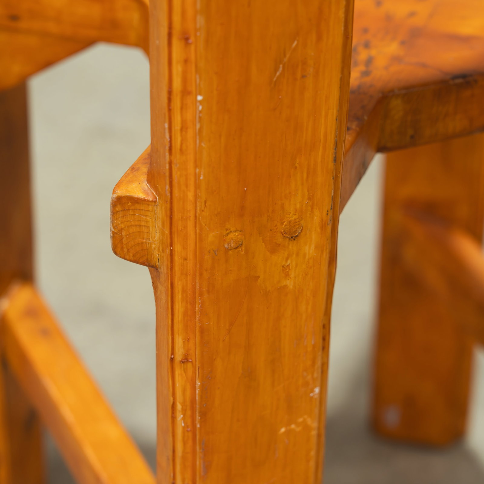 Primitive Pine Chair - 6