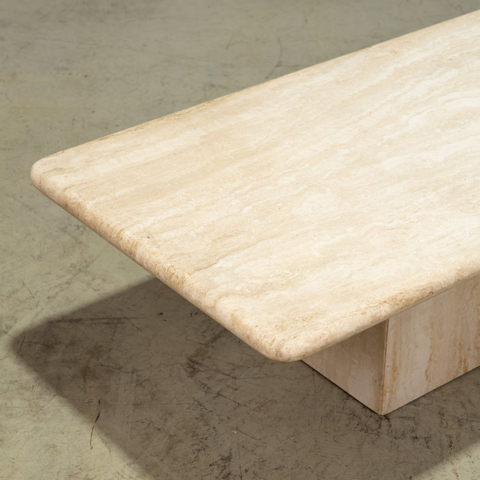 Travertine Coffee Table - 2