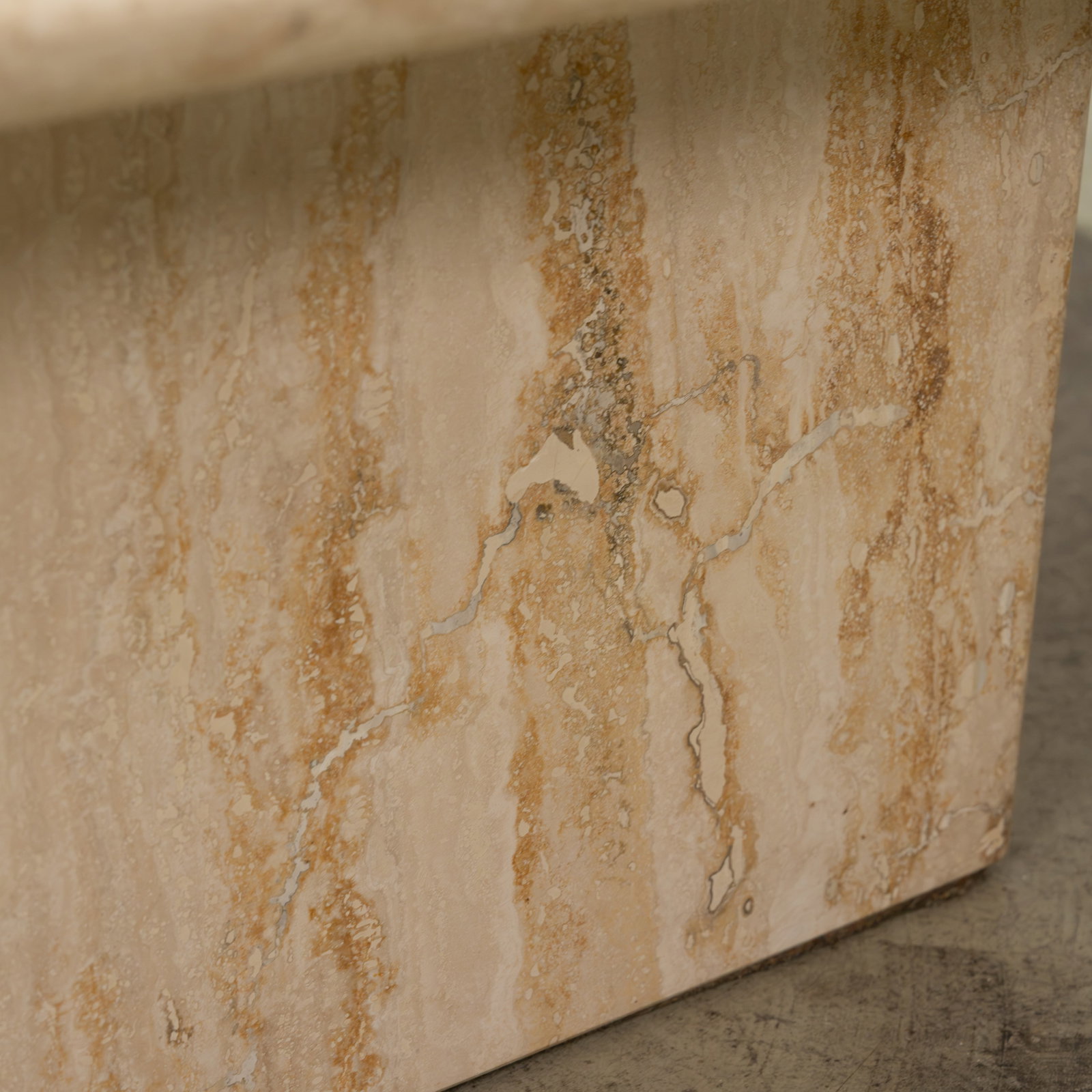 Travertine Coffee Table - 5